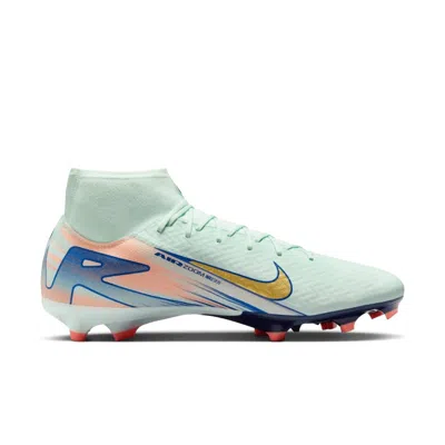 Nike Zoom Mercurial Superfly 10 Academy Mercurial Dream Speed Fg/mg Shoes In Barely Green/ Metallic Gold 
