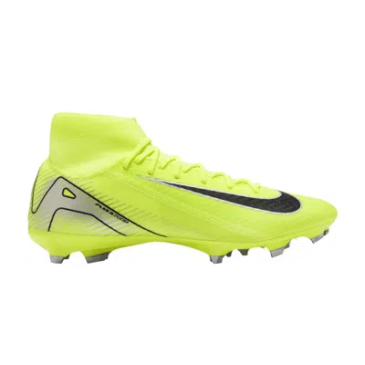 Pre-owned Nike Zoom Mercurial Superfly 10 Academy Mg 'mad Voltage Pack' | Green | Men's Size 8.5