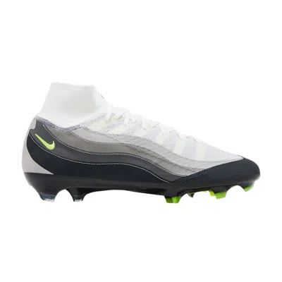Pre-owned Nike Zoom Mercurial Superfly 10 Elite Fg 'air Max 95 Neon' | Grey | Men's Size 5.5