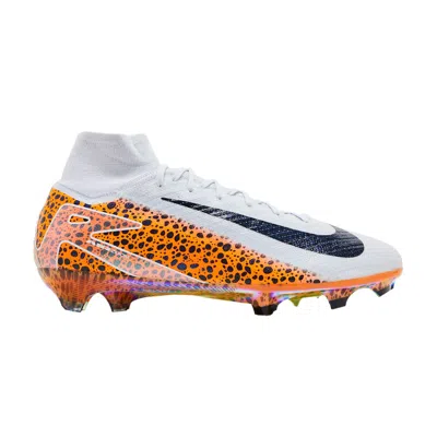 Pre-owned Nike Zoom Mercurial Superfly 10 Elite Fg 'electric Pack' In White