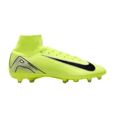 Pre-owned Nike Zoom Mercurial Superfly 10 Pro Ag 'mad Voltage Pack' In Green