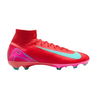 Pre-owned Nike Zoom Mercurial Superfly 10 Pro Fg 'mad Energy Pack' | Red | Men's Size 9.5