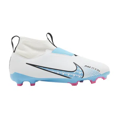 Pre-owned Nike Zoom Mercurial Superfly 9 Academy Fg Mg Gs 'blast Pack' | White | Kid's Size 3