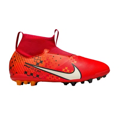 Pre-owned Nike Zoom Mercurial Superfly 9 Academy Mds Ag Gs 'dream Speed - Light Crimson' | Red | Kid's Size 2