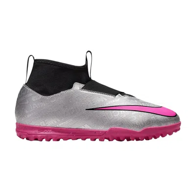 Pre-owned Nike Zoom Mercurial Superfly 9 Academy Tf Gs '25th Anniversary Pack' | Silver | Kid's Size 3
