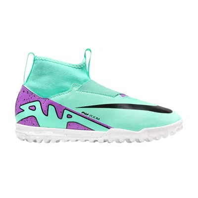 Pre-owned Nike Zoom Mercurial Superfly 9 Academy Tf Gs 'peak Ready Pack' | Blue | Kid's Size 4