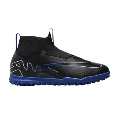Pre-owned Nike Zoom Mercurial Superfly 9 Academy Tf Gs 'shadow Pack' | Black | Kid's Size 5.5