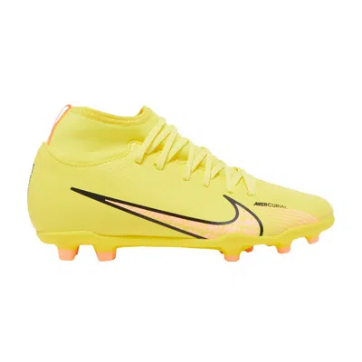 Pre-owned Nike Zoom Mercurial Superfly 9 Club Fg Mg Gs 'lucent Pack' | Yellow | Kid's Size 1.5