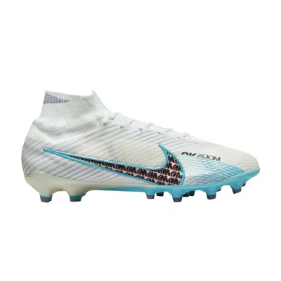 Pre-owned Nike Zoom Mercurial Superfly 9 Elite Ag Pro 'blast Pack' In White