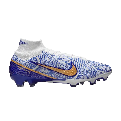 Pre-owned Nike Zoom Mercurial Superfly 9 Elite Cr7 Fg 'azulejo' In Blue