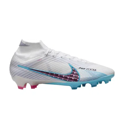 Pre-owned Nike Zoom Mercurial Superfly 9 Elite Fg 'blast Pack' In White