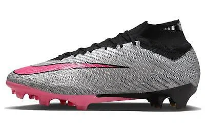 Pre-owned Nike Zoom Mercurial Superfly 9 Elite Fg Mid 25th Anniversary Pack - Fb8397-060 In Silver