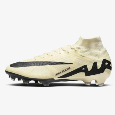Pre-owned Nike Zoom Mercurial Superfly 9 Elite Fg Soccer Cleats 'lemonade' (dj4977-700)