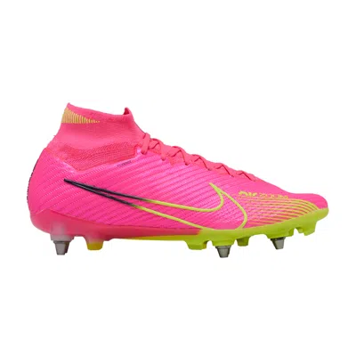 Pre-owned Nike Zoom Mercurial Superfly 9 Elite Sg Pro 'luminous Pack' In Pink
