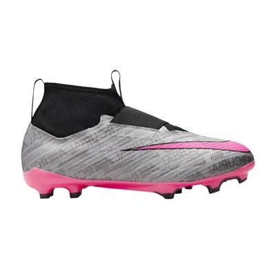 Pre-owned Nike Zoom Mercurial Superfly 9 Pro Fg Gs '25th Anniversary Pack' | Silver | Kid's Size 4