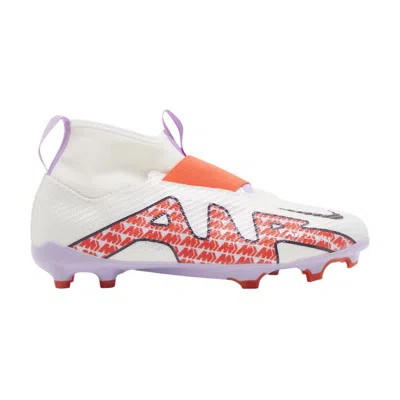 Pre-owned Nike Zoom Mercurial Superfly 9 Pro Fg Gs 'disruption Pack' | White | Kid's Size 5.5