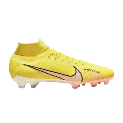 Pre-owned Nike Zoom Mercurial Superfly 9 Pro Fg 'lucent Pack' In Yellow