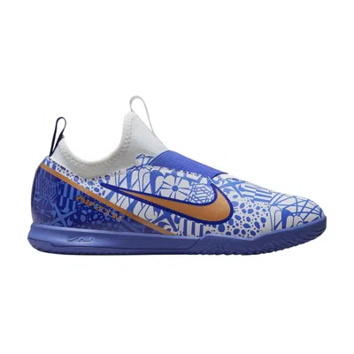 Pre-owned Nike Zoom Mercurial Vapor 15 Academy Cr7 Ic Gs 'azulejo' | Blue | Kid's Size 5.5