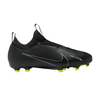 Pre-owned Nike Zoom Mercurial Vapor 15 Academy Mg Gs 'black Volt' | Kid's Size 4.5