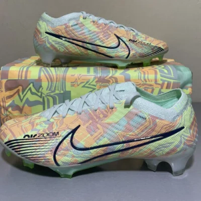 Pre-owned Nike Zoom Mercurial Vapor 15 Elite Fg “bonded Pack” Dj4978-343 Men's Size 7 In Green