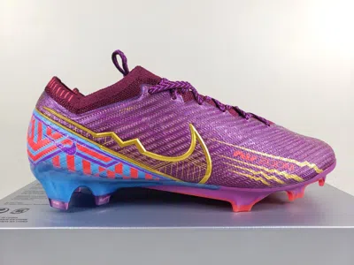 Pre-owned Nike Zoom Mercurial Vapor 15 Elite Fg Men Size 10.5 Mbappe Dr9996-694 In Purple