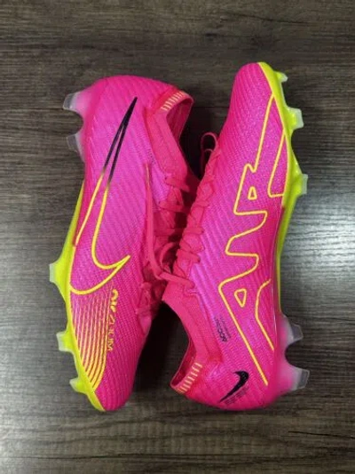 Pre-owned Nike Zoom Mercurial Vapor 15 Elite Fg P "pink Blast" (fd0244-605) Multiple Sizes