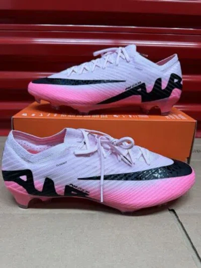 Pre-owned Nike Zoom Mercurial Vapor 15 Elite Fg P Soccer Cleats Mens 12 Fd0244-601 In Pink