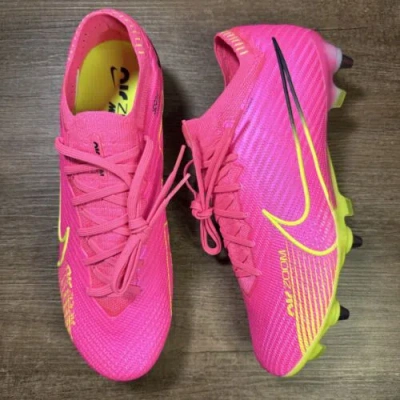 Pre-owned Nike Zoom Mercurial Vapor 15 Elite Sg-pro ‘pink Blast' Men's Size 8 Fd0243-605