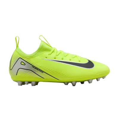 Pre-owned Nike Zoom Mercurial Vapor 16 Academy Ag Gs 'mad Voltage Pack' | Green | Kid's Size 4.5