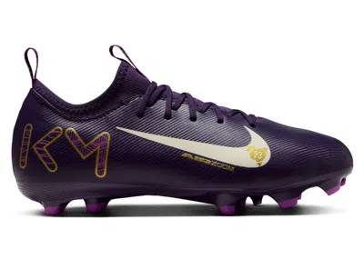 Pre-owned Nike Zoom Mercurial Vapor 16 Academy Fg/mg Kylian Mbappé Sneakers In Grand Purple/pale Ivory