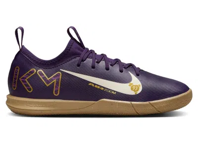 Pre-owned Nike Zoom Mercurial Vapor 16 Academy Ic Kylian Mbappé Sneakers In Grand Purple/pale Ivory