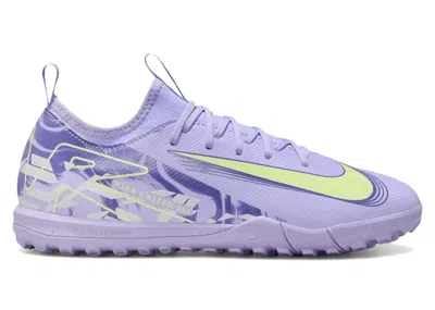 Pre-owned Nike Zoom Mercurial Vapor 16 Academy Tf United Pack Sneakers In Purple Agate/barely Volt