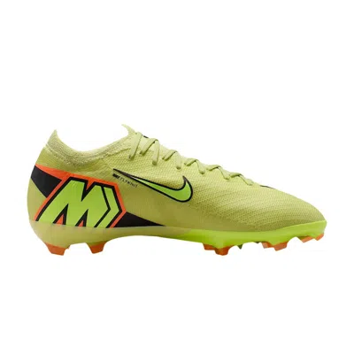 Pre-owned Nike Zoom Mercurial Vapor 16 Pro Fg Gs 'limelight Hyper Crimson' | Yellow | Kid's Size 2