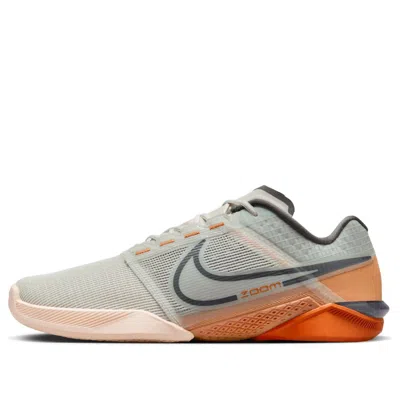 Nike Zoom Metcon Turbo 2 'medium Ash Campfire Orange' In Gray
