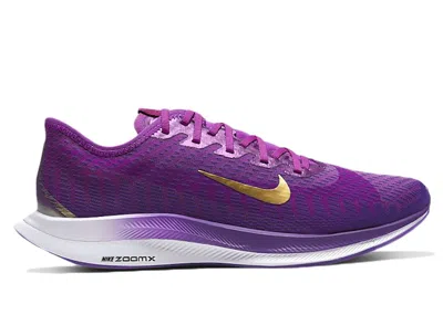 Pre-owned Nike Zoom Pegasus Turbo 2 Special Edition (women's) Sneakers In Vivid Purple/saffron Quartz/black