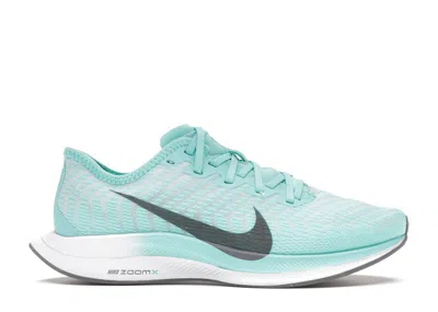Pre-owned Nike Zoom Pegasus Turbo 2 (women's) Sneakers In Aurora/sky Blue Grey/particle Grey