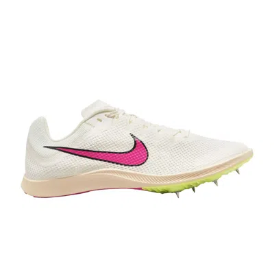 Pre-owned Nike Zoom Rival 'sail Light Lemon Twist Fierce Pink' In Cream