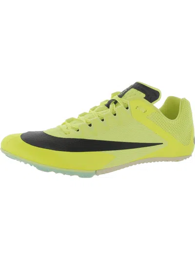 Nike Zoom Rival Sprint Mens Sport Cleats Soccer Shoes In Green