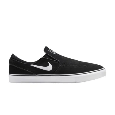 Pre-owned Nike Zoom Stefan Janoski+ Slip Sb 'black White'