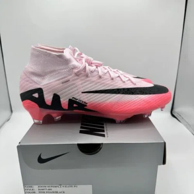 Pre-owned Nike Zoom Superfly 9 Elite Fg Pink Foam Dj4977-601 Men's Sz 13 Promo Cleats