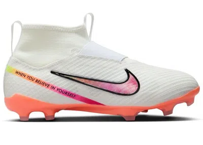Pre-owned Nike Zoom Superfly 9 Pro Fg Marcus Rashford Better Believe It Sneakers In White/black