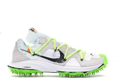 Pre-owned Nike Zoom Terra Kiger 5 Off (women's) Sneakers In White/metallic Silver/sail