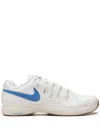 Nike Men's Court Air Zoom Vapor 9.5 Tour Leather Tennis Shoes In White