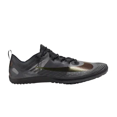 Pre-owned Nike Zoom Victory Waffle 5 'black Metallic Silver'
