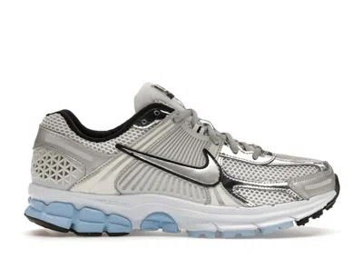 Pre-owned Nike Zoom Vomero 5 Blue Tint (women's) Sneakers In White/metallic Silver/pure Platinum