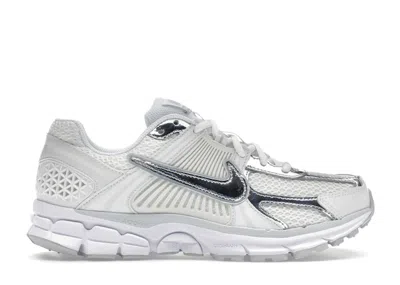 Pre-owned Nike Zoom Vomero 5 Chrome Toe (women's) Sneakers In Summit In White/metallic Silver/summit White