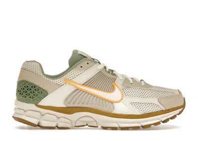 Pre-owned Nike Zoom Vomero 5 Medium Olive (women's) Sneakers In Sail/laser Orange/light Orewood Brown