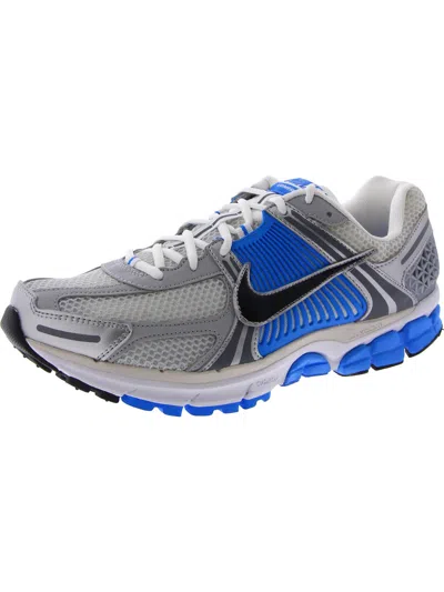 Nike Zoom Vomero 5 Sneakers In White And Blue