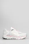 Nike Zoom Vomero 5 Sneakers In White Leather And Fabric In White