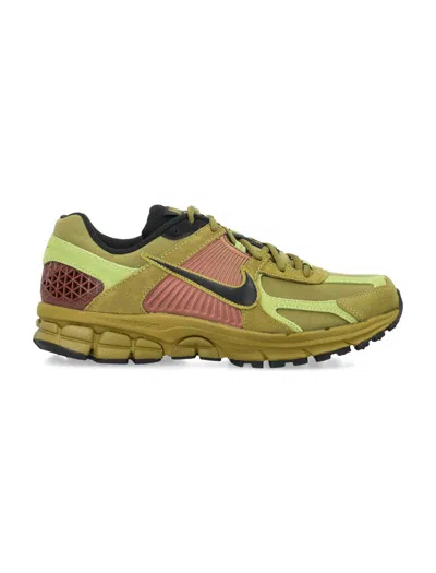 Nike Zoom Vomero 5 Mesh, Suede And Rubber Sneakers In Green